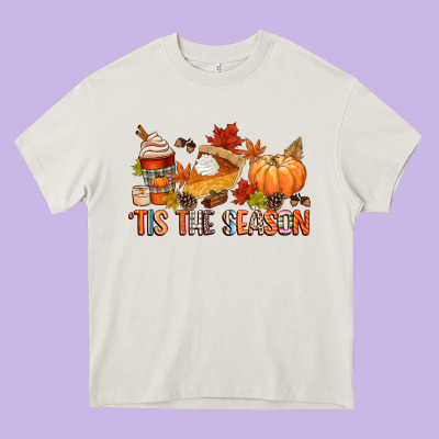 Tis The Season Heavy Core Tee Designed By Cowgirlartshop