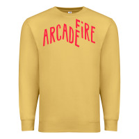 Antique Gold Arcade Fire Premium Sweatshirt - linhVisuals