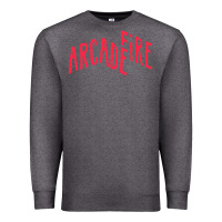Charcoal Heather Arcade Fire Premium Sweatshirt - linhVisuals
