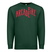 Sports Green Arcade Fire Premium Sweatshirt - linhVisuals