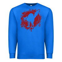 True Royal Anarchist Black Cat Premium Sweatshirt - linhVisuals