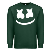 Sports Green mello face Premium Sweatshirt - linhVisuals