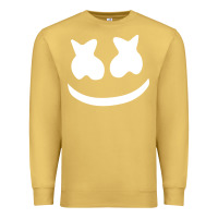 Antique Gold mello face Premium Sweatshirt - linhVisuals
