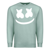 Seafoam mello face Premium Sweatshirt - linhVisuals