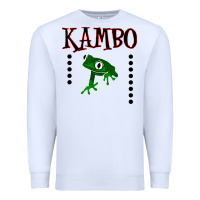 White kambo frog venom ceremony t shirt Premium Sweatshirt - linhVisuals