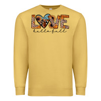 Antique Gold hello fall love Premium Sweatshirt - JahusDesignShop