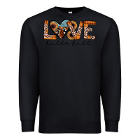 Black hello fall love Premium Sweatshirt - JahusDesignShop