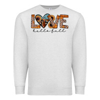 Oatmeal Heather hello fall love Premium Sweatshirt - JahusDesignShop