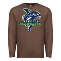 Chestnut seattle seawolves rugby Premium Sweatshirt - linhVisuals