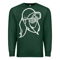 Sports Green rezz müsïcc Premium Sweatshirt - linhVisuals