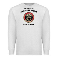 Oatmeal Heather bcs   university of american samoa law school essential Premium Sweatshirt - linhVisuals