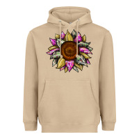 Mushroom sunflower camouflage Heavyweight Hoodie - JahusDesignShop