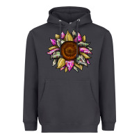 Smoke sunflower camouflage Heavyweight Hoodie - JahusDesignShop