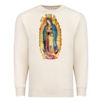 Sandshell our lady of guadalupe virgin mary mexico mexican Premium Sweatshirt - linhVisuals