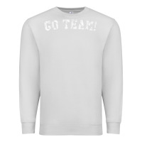 Dove Grey go team! Premium Sweatshirt - linhVisuals