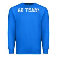 True Royal go team! Premium Sweatshirt - linhVisuals