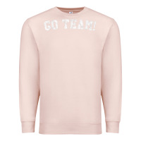 Pale Pink go team! Premium Sweatshirt - linhVisuals