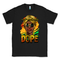Black Unapologetically dope afro Classic Tee - HowdyJamesFarm