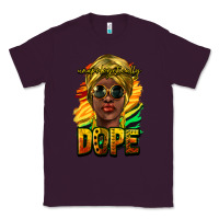 Plum Unapologetically dope afro Classic Tee - HowdyJamesFarm