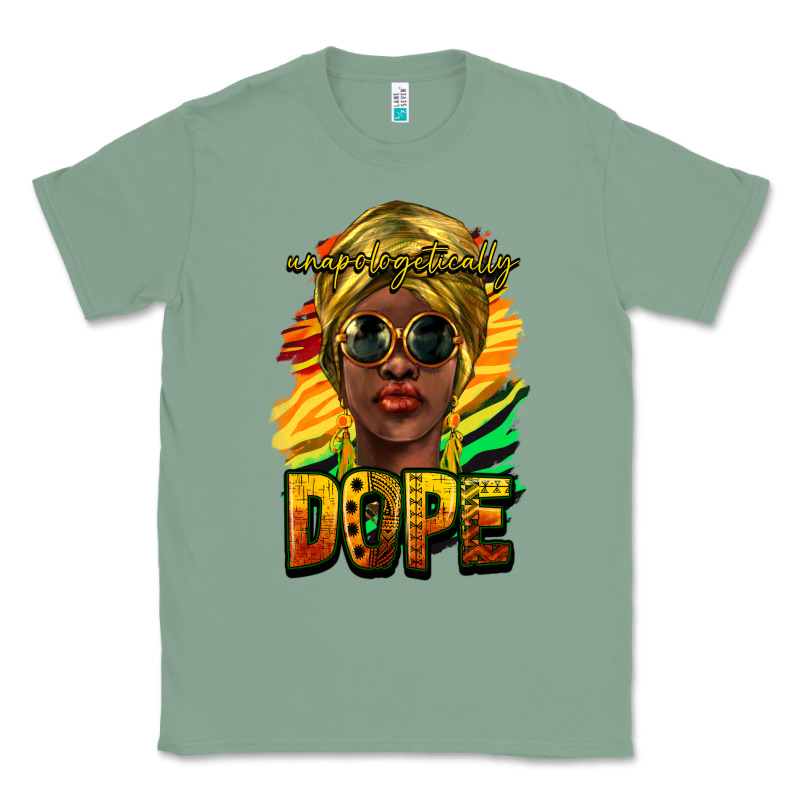 Unapologetically Dope Afro Classic Tee by HowdyJamesFarm | Teevron