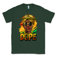Sports Green Unapologetically dope afro Classic Tee - HowdyJamesFarm