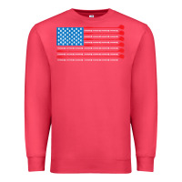 Cardinal patriotic golf usa flag Premium Sweatshirt - linhVisuals