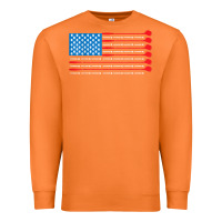 Carrot patriotic golf usa flag Premium Sweatshirt - linhVisuals