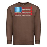 Chestnut patriotic golf usa flag Premium Sweatshirt - linhVisuals
