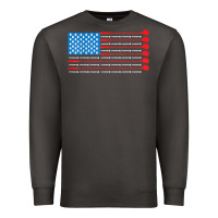 Smoke patriotic golf usa flag Premium Sweatshirt - linhVisuals