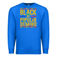 True Royal black popular demand african american melanin black history Premium Sweatshirt - linhVisuals