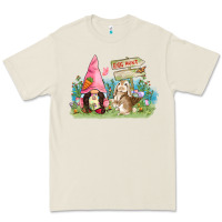 Bone Easter gnome and rabbit egg hunt  Easter Day Premium Tee - CowGirlArtShop