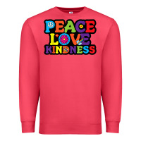 Cardinal peace love kindness Premium Sweatshirt - linhVisuals
