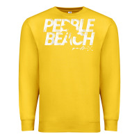 Lemon pebble beach golf cypress tree Premium Sweatshirt - linhVisuals
