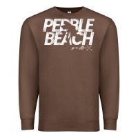 Chestnut pebble beach golf cypress tree Premium Sweatshirt - linhVisuals