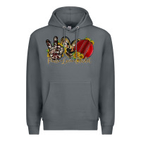 Rock peace love cricket Premium Hoodie - RacoonDesign