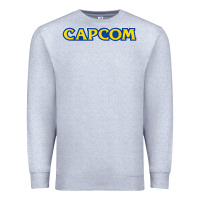 Heather Grey capcom Premium Sweatshirt - linhVisuals