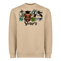 Mushroom cow 2025 senior Heavyweight Sweatshirt - JahusDesignShop