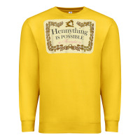 Lemon hennything is possible Premium Sweatshirt - linhVisuals