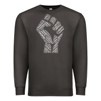 Smoke civil rights black power fist march for justice t shirt Premium Sweatshirt - linhVisuals
