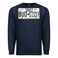 Navy country love gilley's bud n sissy texas cowboy license gift Premium Sweatshirt - linhVisuals
