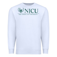 White new jersey city university Premium Sweatshirt - linhVisuals