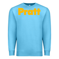 Ocean Blue pratt institute Premium Sweatshirt - linhVisuals