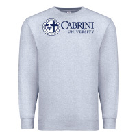 Heather Grey cabrini Premium Sweatshirt - linhVisuals
