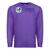 Purple cabrini Premium Sweatshirt - linhVisuals