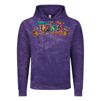 Cloud Purple Happy thanksgiving Vintage Hoodie - CowhideDigitalArt