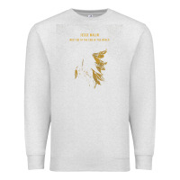 Oatmeal Heather jesse malin  music Premium Sweatshirt - linhVisuals