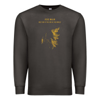Smoke jesse malin  music Premium Sweatshirt - linhVisuals