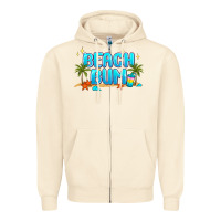 Sandshell beach bum Zipper Hoodie - JahusDesignShop