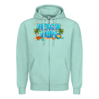 Seafoam beach bum Zipper Hoodie - JahusDesignShop