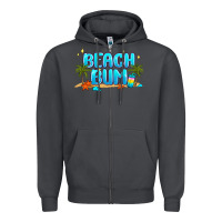 Smoke beach bum Zipper Hoodie - JahusDesignShop
